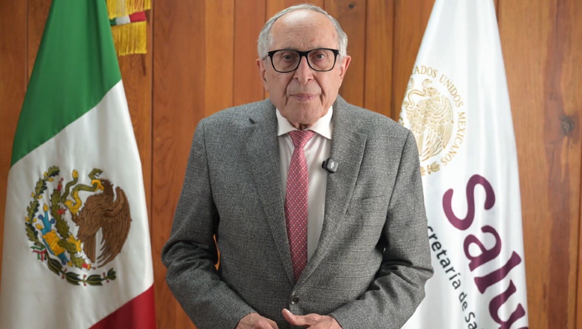 El secretario de Salud, David Kershenobich, descartó que exista un brote de ciclosporiasis en México. | Foto: X (Secretaría de Salud)