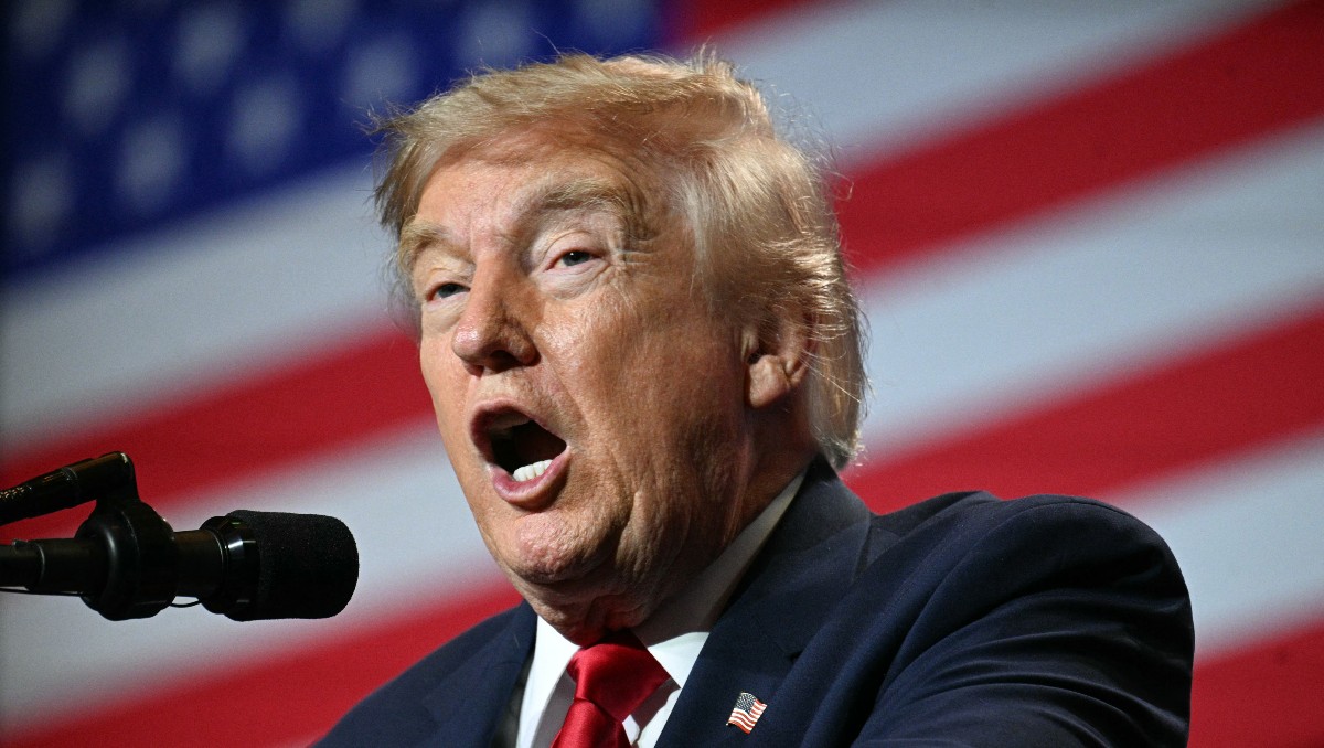 Trump acusó de traición al diario The Washington Post. | AFP