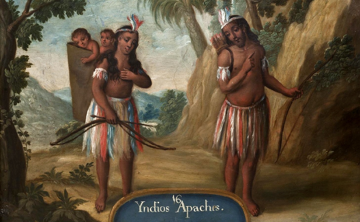 ‘Yndios apaches’, 1775. (Wikimedia Commons)