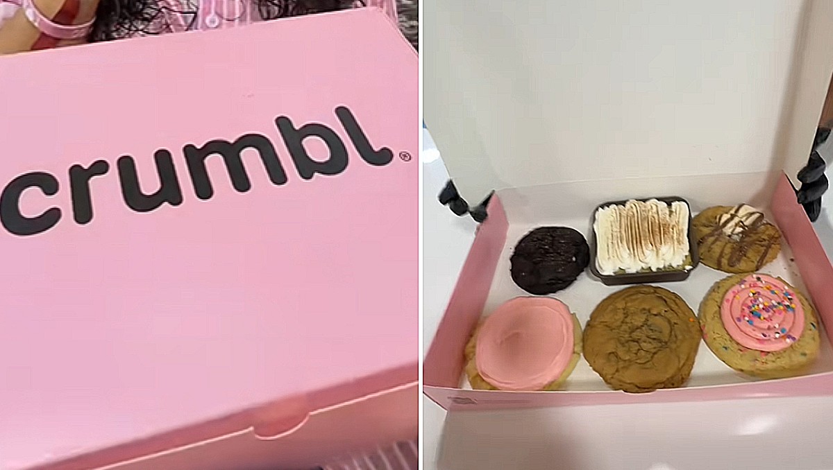 Así lucen las Crumbl Cookies (TikTok: @tipsbygillian)