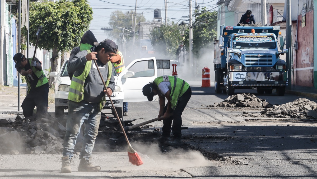 Ayuntamiento de Puebla ha tapado casi 184 mil baches durante 2026 | EsImagen