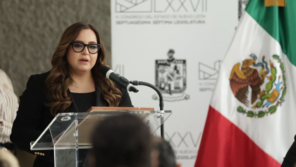 Brenda González Lara, presidenta del Instituto Estatal de Transparencia (INFONL). | Especial