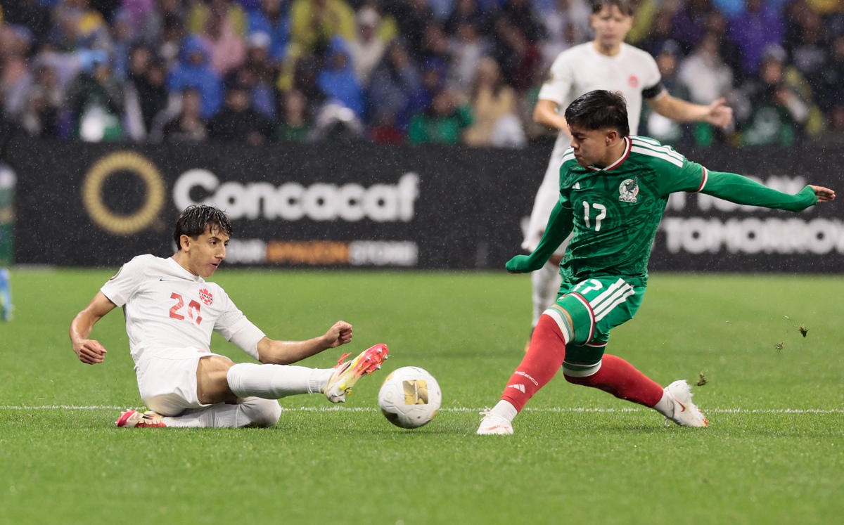 Canadá vs México en el Premundial Sub 20 de la Concacaf (EFE)