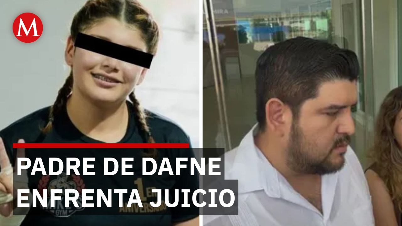 Continúa juicio contra Gabriel Zapata, padre de Dafne, por abuso infantil