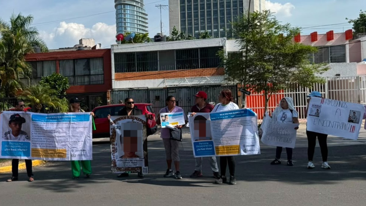 Familiares del menor ya localizado previamente se manifestaron en Jalisco (Tony Martínez)