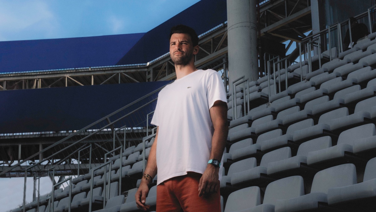 Grigor Dimitrov recuerda su histórico triunfo en Acapulco.| Foto: René Villaseñor con Fujifilm X-H2