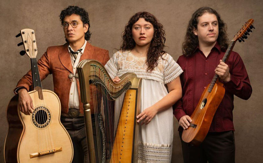 El grupo integrado por Raymundo Pavón Lozano, Alejandra Paniagua y Diego Huerta Cerroblanco (Foto: Cortesía)
