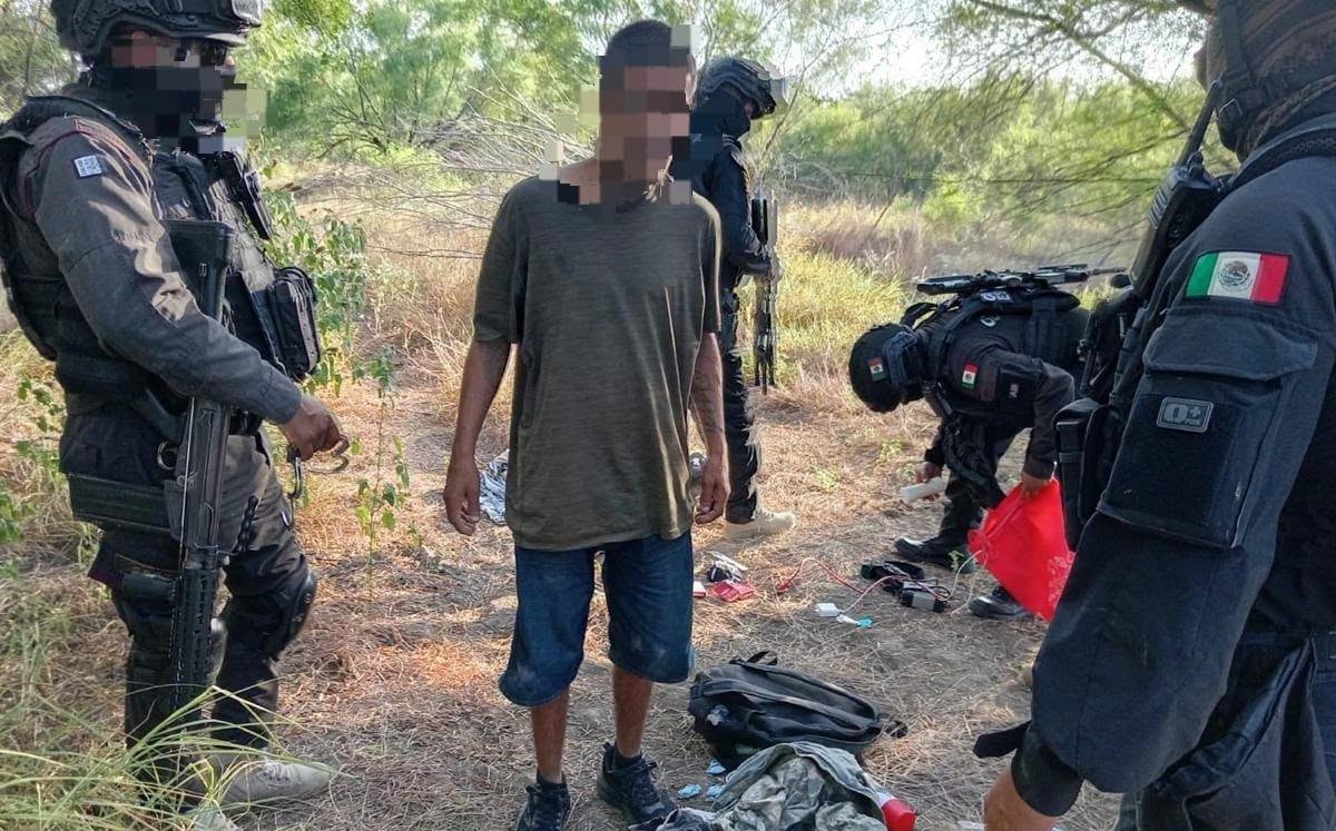 Hombre es detenido tras operativos en Miguel Alemán. |SSPT