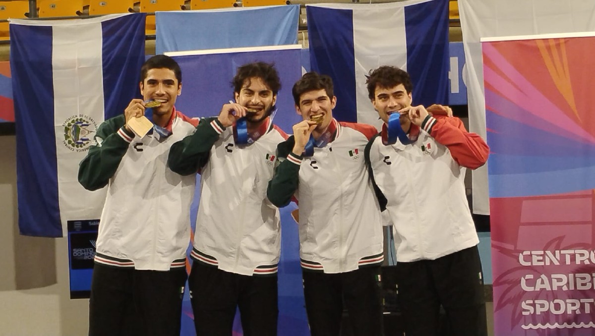 México se impone a Venezuela en esgrima y consigue dos medallas doradas en los Centroamericanos 2026 (Martha Cedillo)