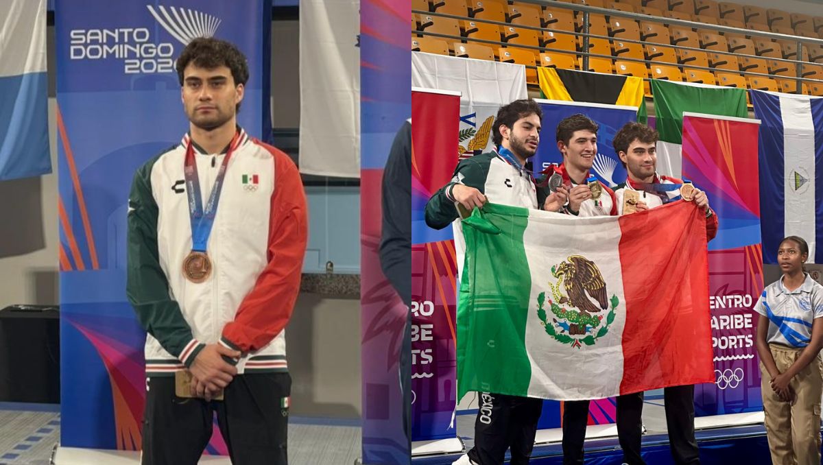 México remontó ante Venezuela para conquistar el oro por equipos en florete.  | Cortesía de INEDEC