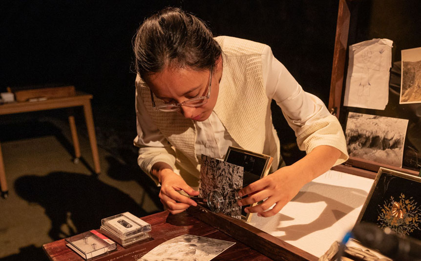 La obra se basó en el archivo personal de la entomóloga Viridiana Lizardo (Foto: Pili Pala)