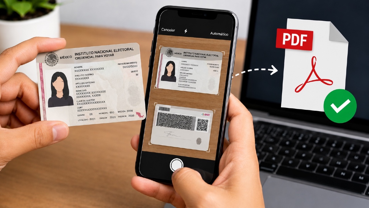 Cómo obtener tu INE en PDF para enviarla en tus trámites | IA DISCOVER