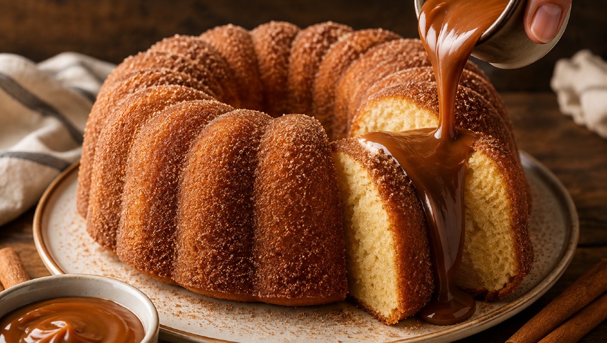 Receta de panqué de churro fácil | IA DISCOVER