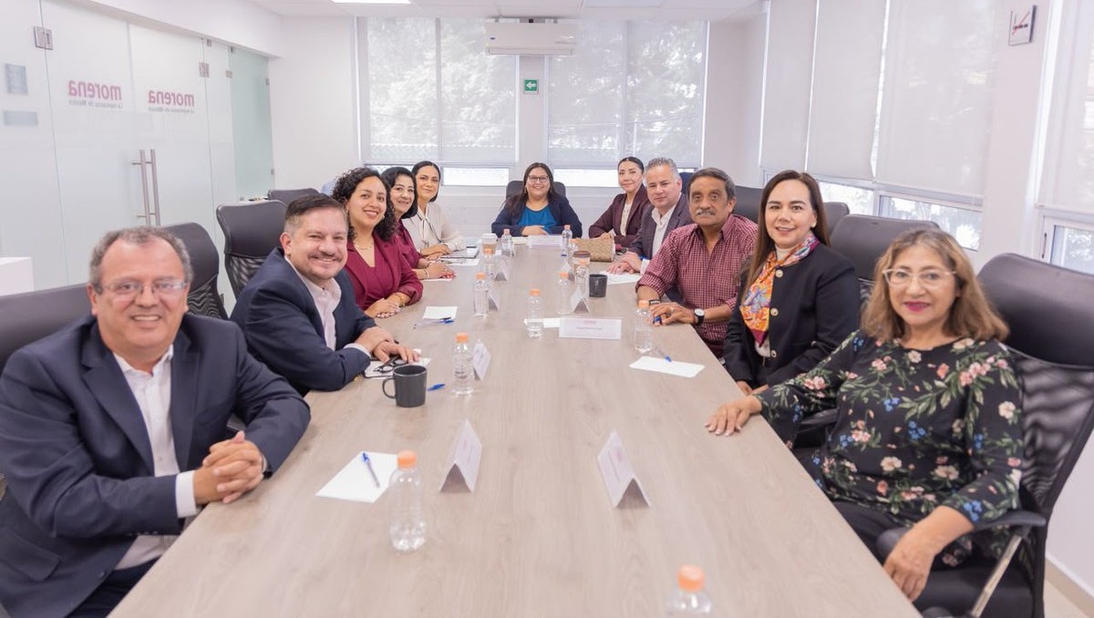 En la reunión, los morenistas acordaron fortalecer el trabajo territorial en Querétaro. | Foto: X