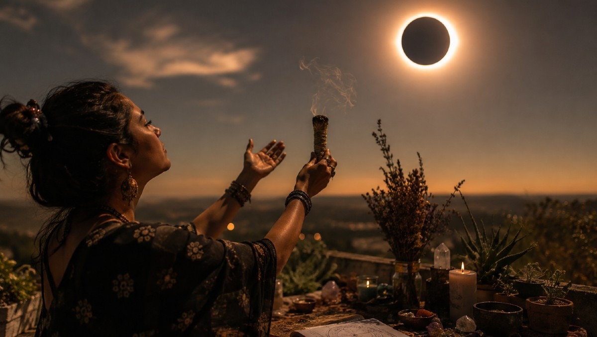 Rituales para el eclipse solar total de agosto | IA Discover
