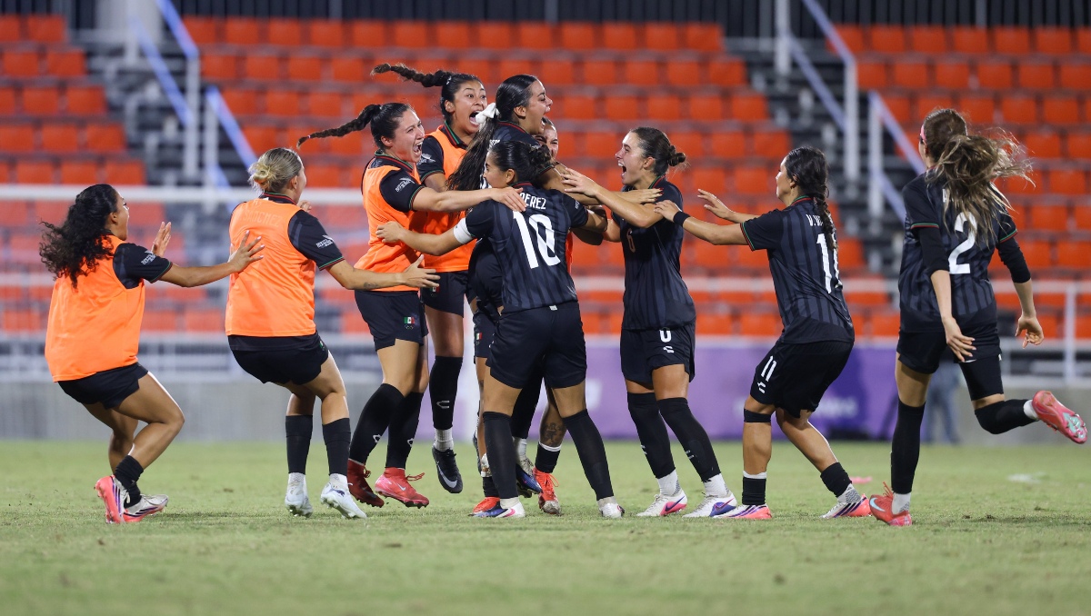 Selección Mexicana Femenil Sub 23 se lleva la medalla de oro en futbol de los Centroamericanos (X @Miseleccionfem)