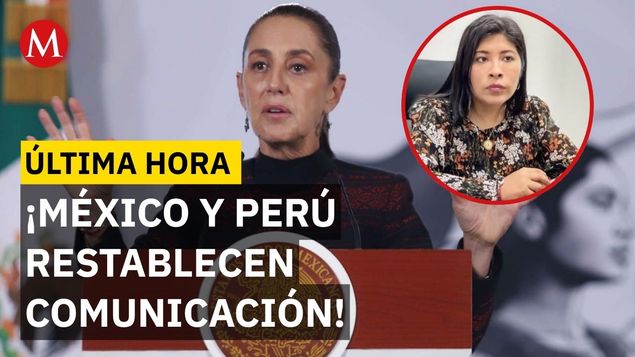 Sheinbaum confirma la llegada de Betssy Chávez y la reactivación del nexo con Perú