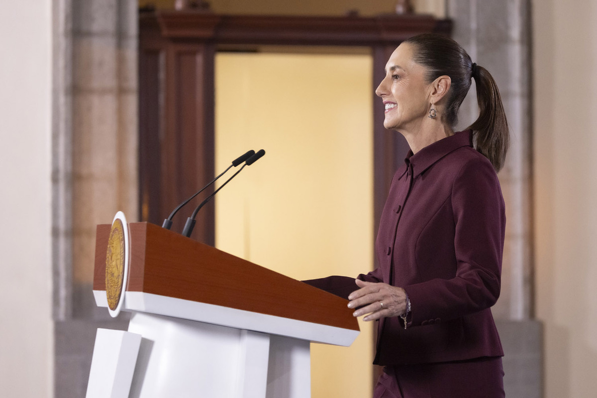 Sheinbaum aseguró que se tomará una decisión responsable sobre el uso del fracking en el país. | Foto: Presidencia