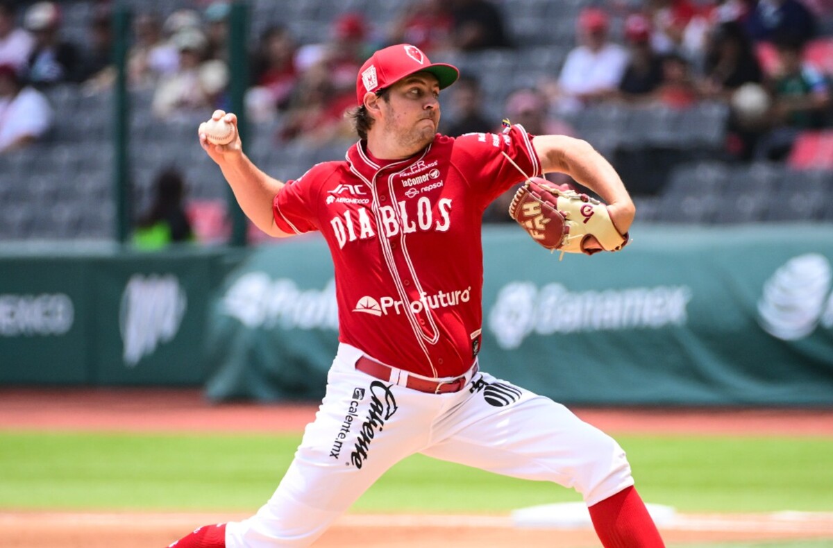 Trevor Bauer, pitcher de Diablos Rojos del México (Imago7)