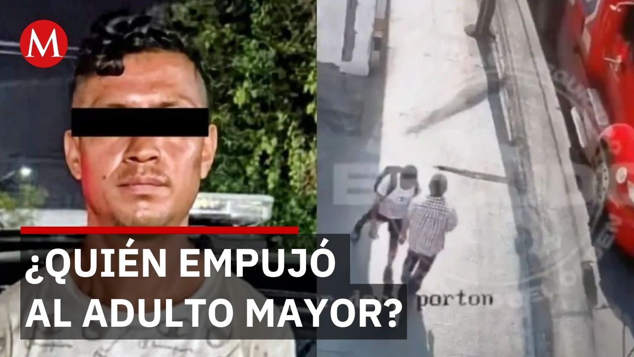 Adulto mayor muere atropellado tras ser empujado en Monterrey; capturan sospechoso