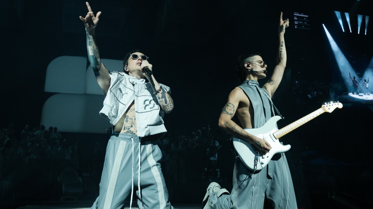 Ca7riel y Paco Amoroso en concierto en México. | Cortesía: Liliana Estrada/Ocesa