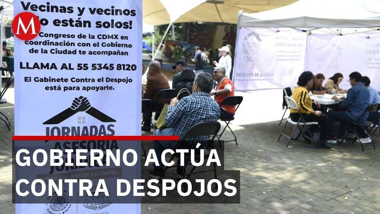 Jornada de asesoría jurídica en CDMX contra despojos que afectan a adultos mayores