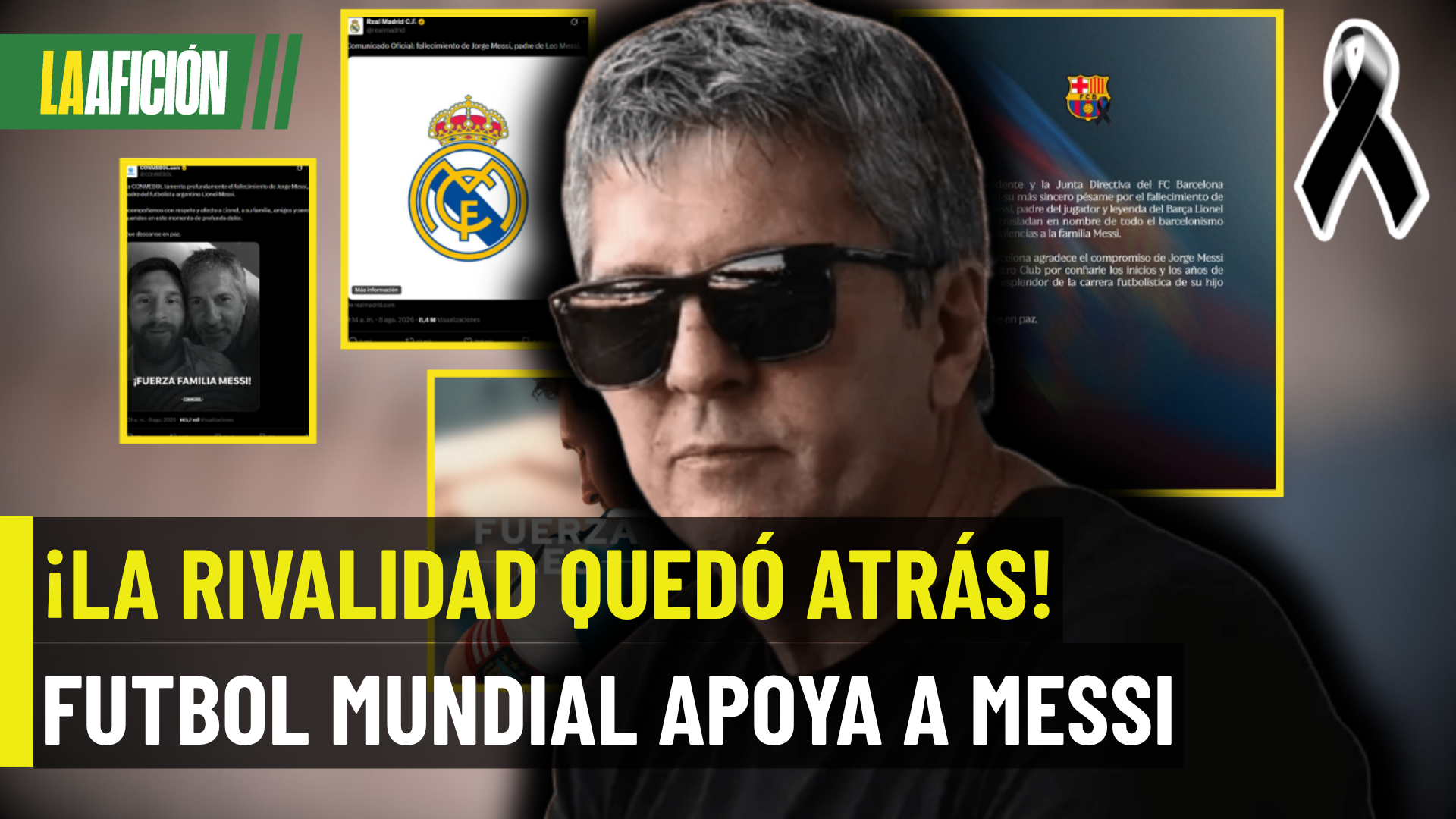 ¡RIVALIDAD A UN LADO! Real Madrid envía mensaje a Lionel Messi