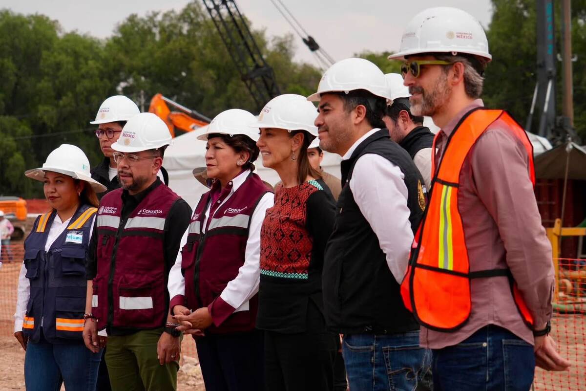 Sheinbaum y Delfina Gómez fortalecen agua y programas sociales en Cuautitlán Izcalli y Naucalpan. | Foto: Especial