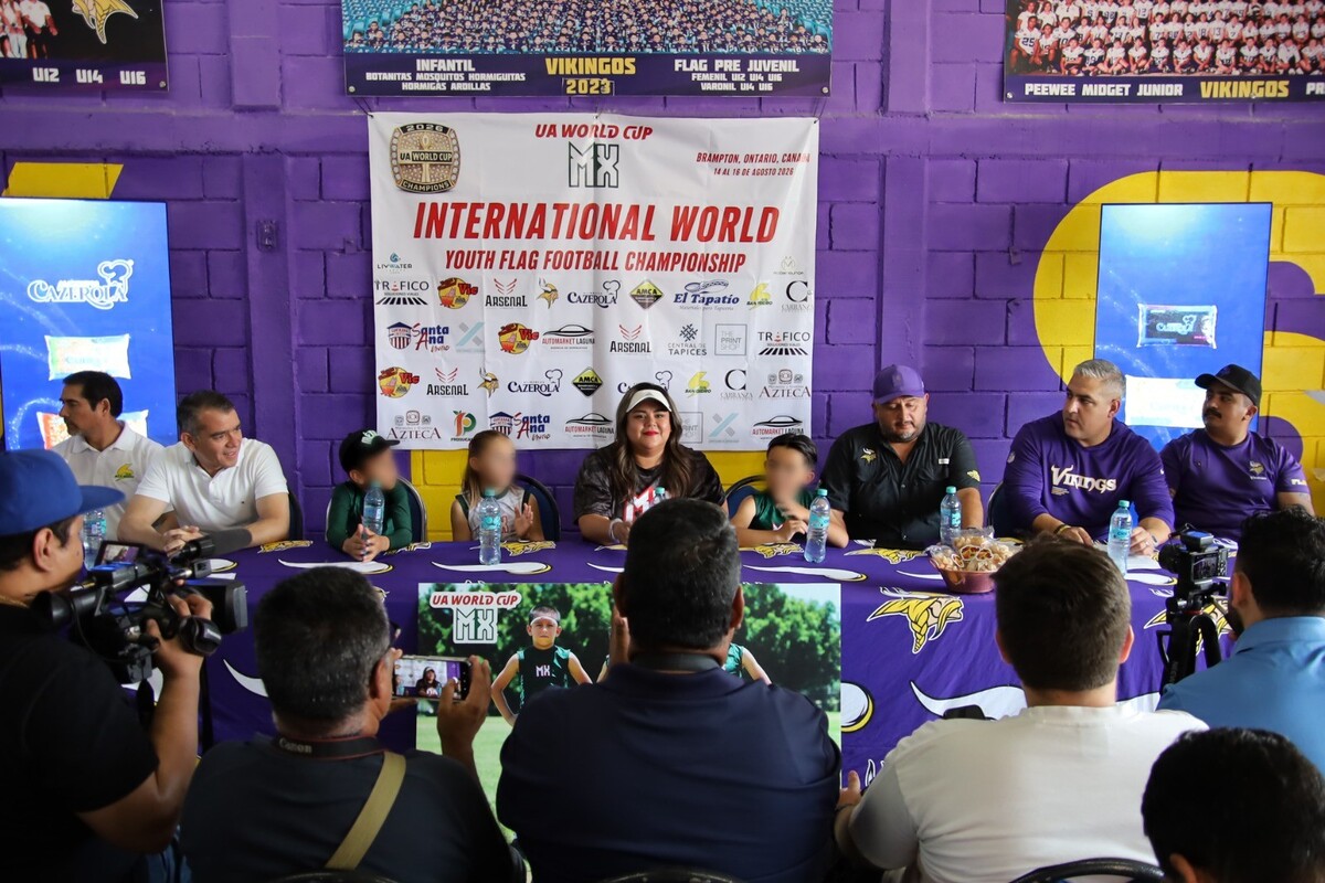 En Torreón, Vikingos San Isidro despide a seleccionados de tochito. | Verónica Rivera.