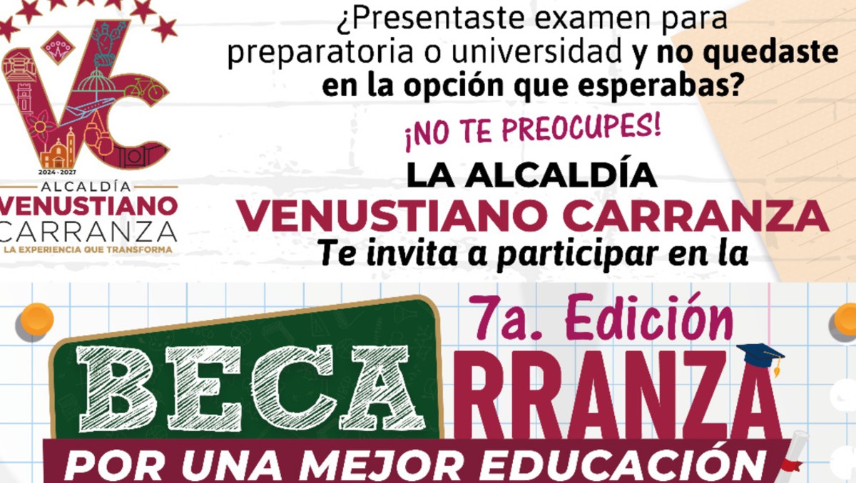 La alcaldía Venustiano Carranza lanzó la séptima edición del programa BECARRANZA para evitar la deserción escolar| Imagen:Especial