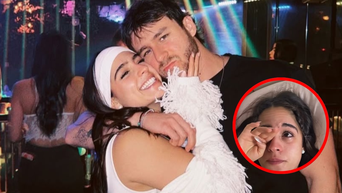 Andrea Mextli novia de luis Chaparro rompe en llanto en redes / Instagram