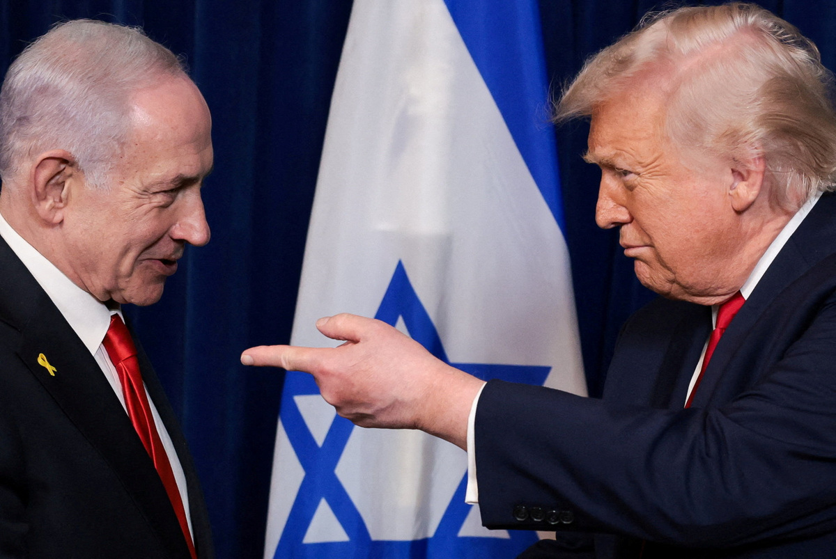 Benjamin Netanyahu y Donald Trump. | Reuters