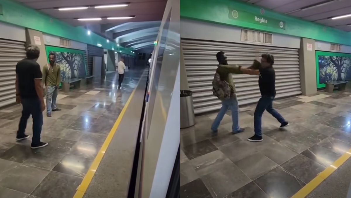 El conflicto comenzó dentro de un vagón, donde presuntamente un hombre habría lanzado insultos racistas contra el joven | Especial