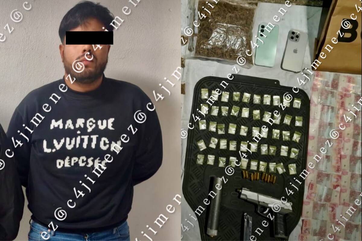 El detenido está ligado con extorsiones a comerciantes en la Ciudad de México