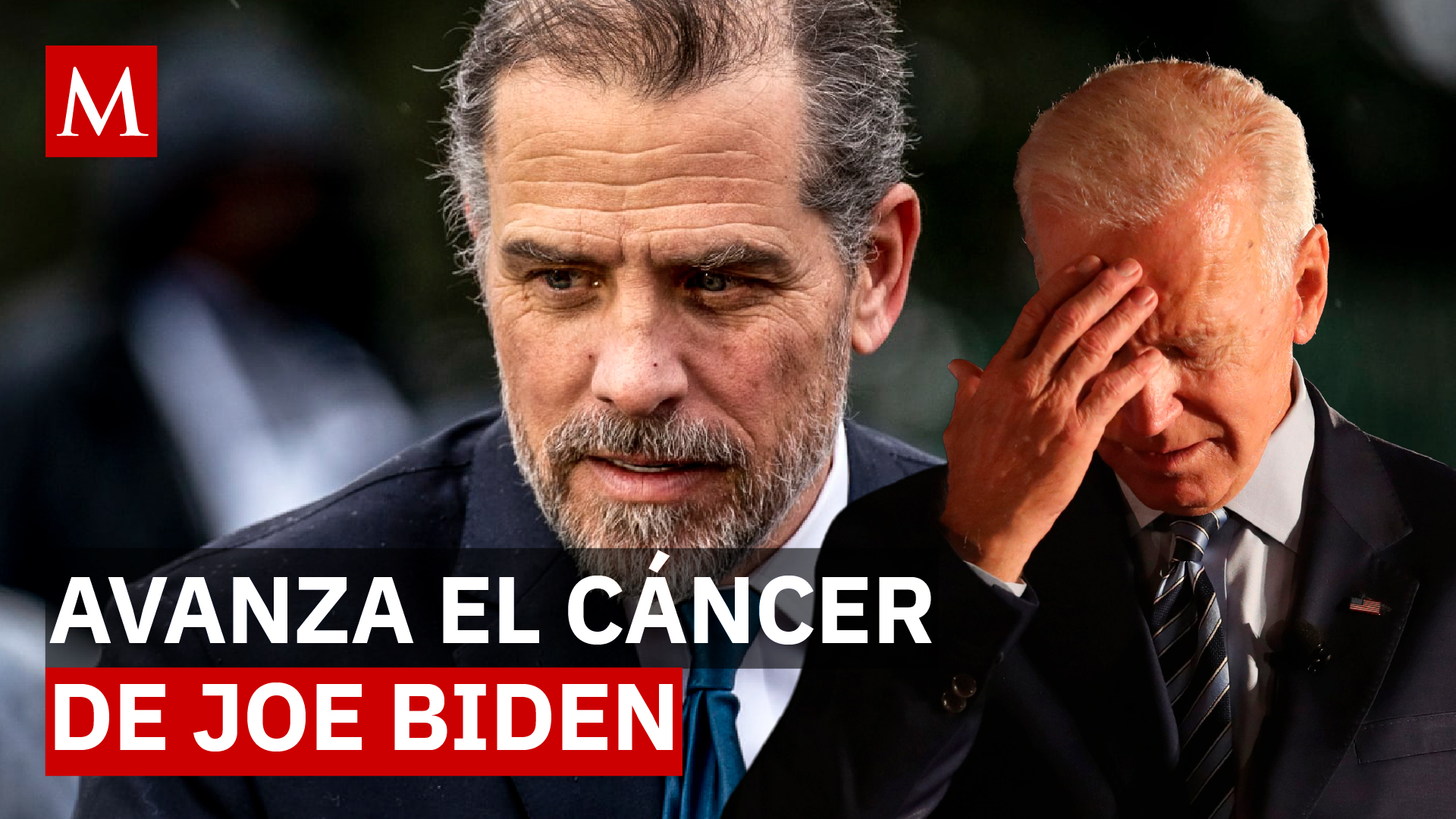 "Es muy doloroso": Cáncer de Joe Biden avanza y causa metástasis en sus huesos, revela Hunter Biden