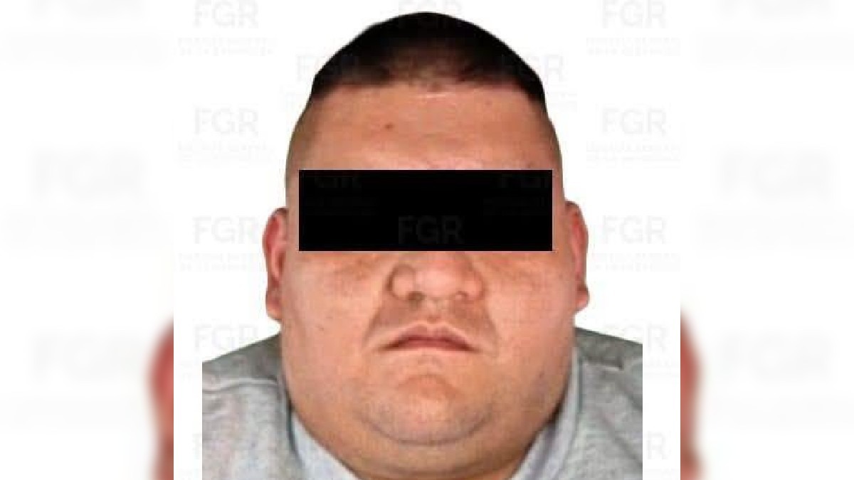 Dylan “N" fue detenido en la Ciudad de México. | Fiscalía General de la República.