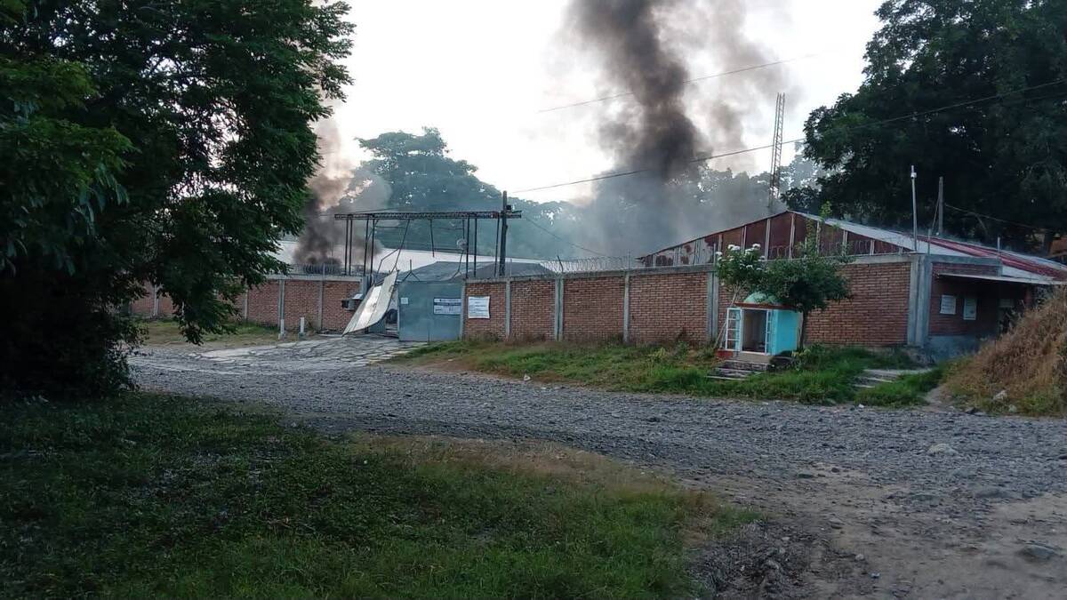 Una granja agropecuaria de Álamo Temapache fue incendiada y autoridades buscan al velador, quien presuntamente habría sido privado de la libertad.