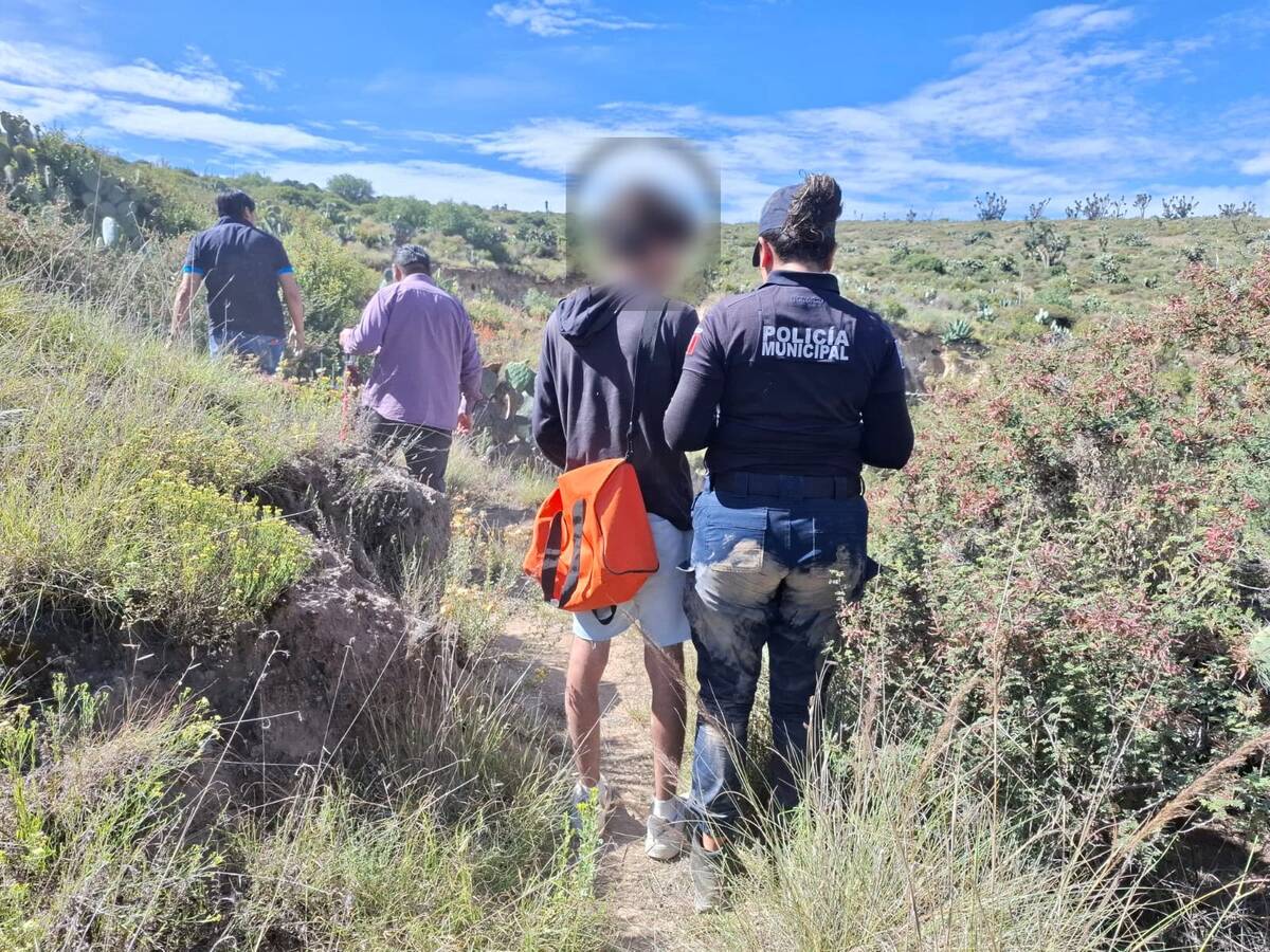 El joven fue llevado a las instalaciones de la Secretaría de Seguridad Ciudadana para continuar con el protocolo de atención correspondiente.