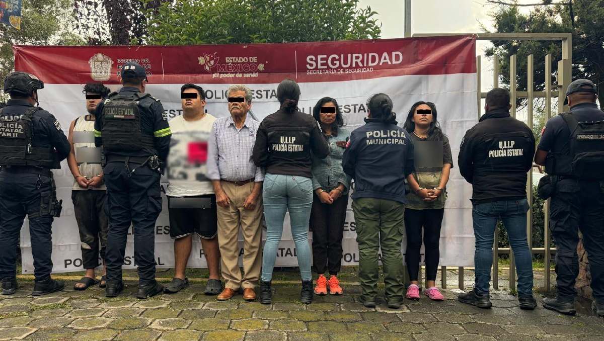 Los ligados a balacera en Valle de Toluca serán investigados por extorsión y posesión ilegal de armas de fuego. Foto: SSEM