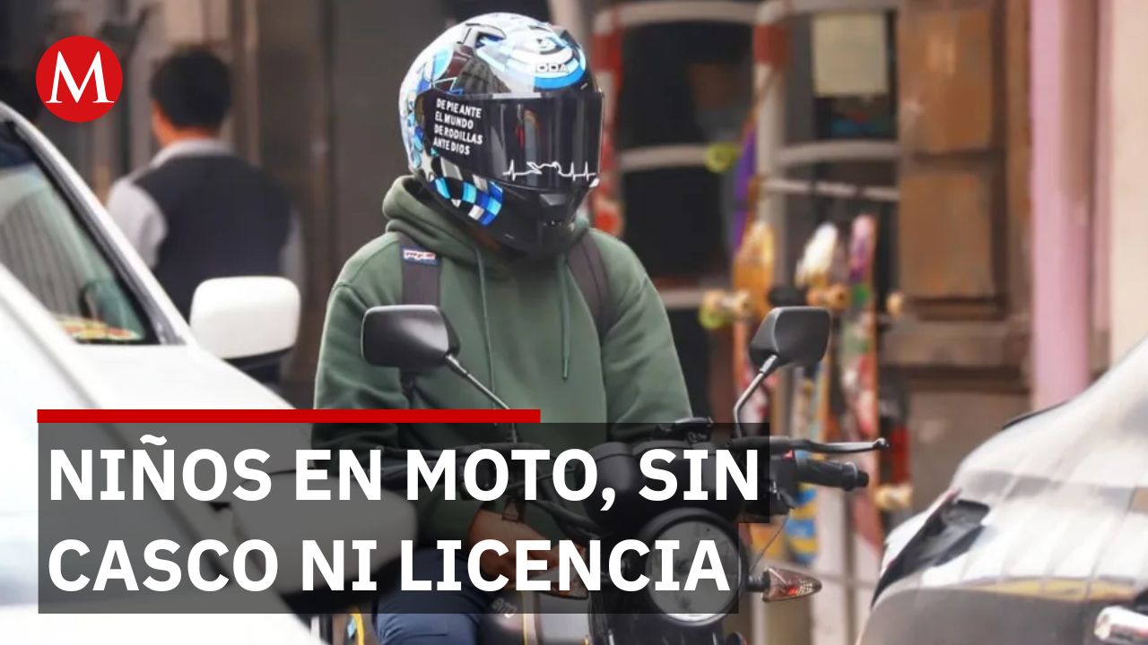 Dos menores al día son infraccionados en León por conducir motocicletas sin licencia o casco