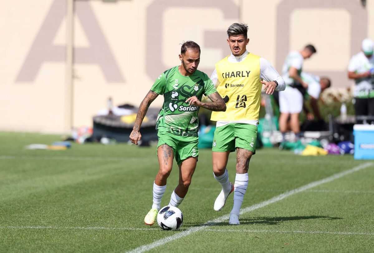 Santos Laguna entrenó este sábado previo al duelo frente al equipo de la MLS.  | Foto: Cortesía Club Santos