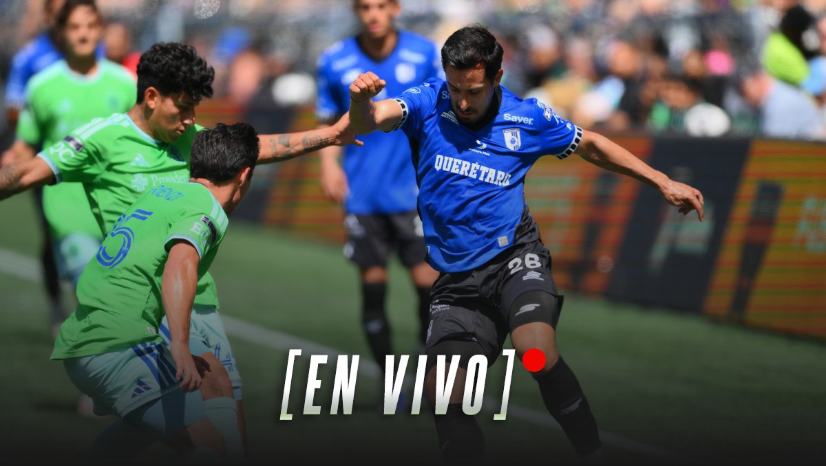 Seattle Sounders vs Querétaro EN VIVO: partido HOY minuto a minuto de Leagues Cup 2026 (Reuters)