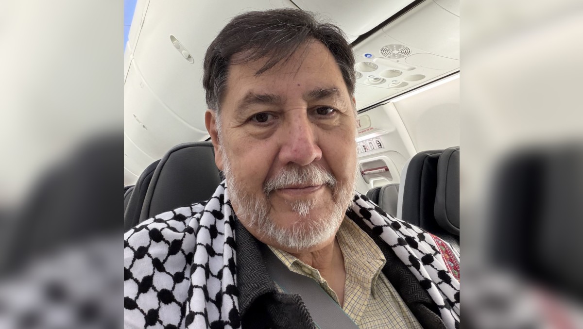 El senador de Morena compartió una fotografía a bordo de un avión de Aeroméxico. | Foto: X