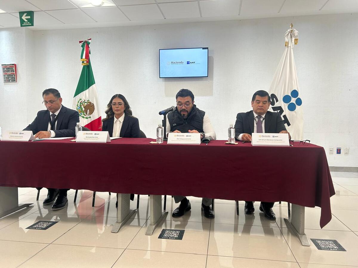 Armenta explicó que este programa permite obtener una reducción de hasta 100 por ciento en multas, recargos y gastos de ejecución. | Foto: Especial