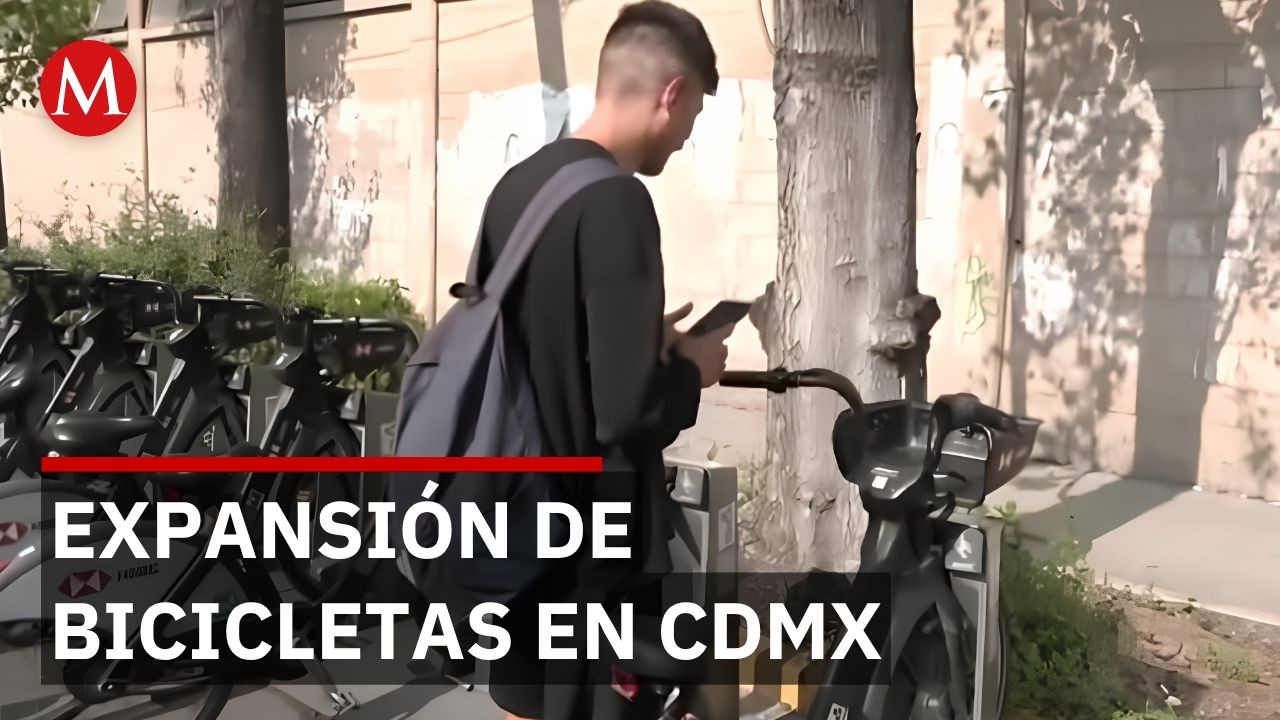 Bicicletas públicas en CdMx se expanden hacia el sur en menos de 10 días