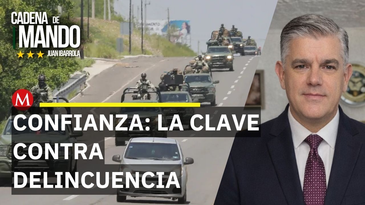 Confianza ciudadana en fuerzas armadas: clave para frenar delincuencia | Cadena de Mando