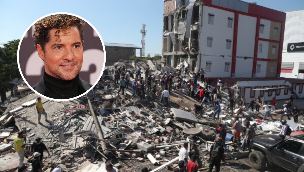 David Bisbal vive terremoto en Colombia | Especial