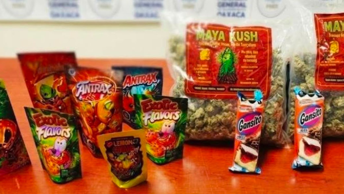 Las drogas eran comercializadas mediante redes sociales y distribuidas en paquetes de comida. l Foto:Especial