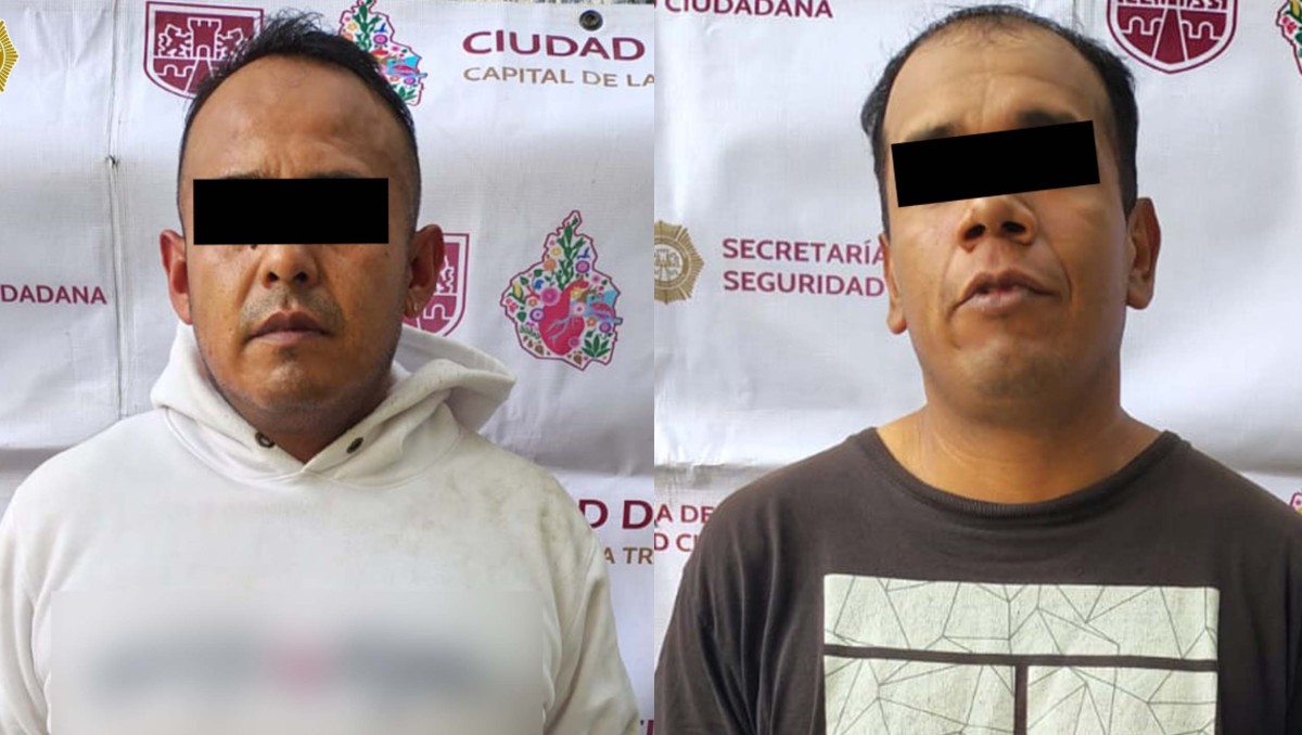 Elementos de la SSC capturaron a los dos implicados durante vigilancias fijas y móviles en la zona centro.l Foto:Especial