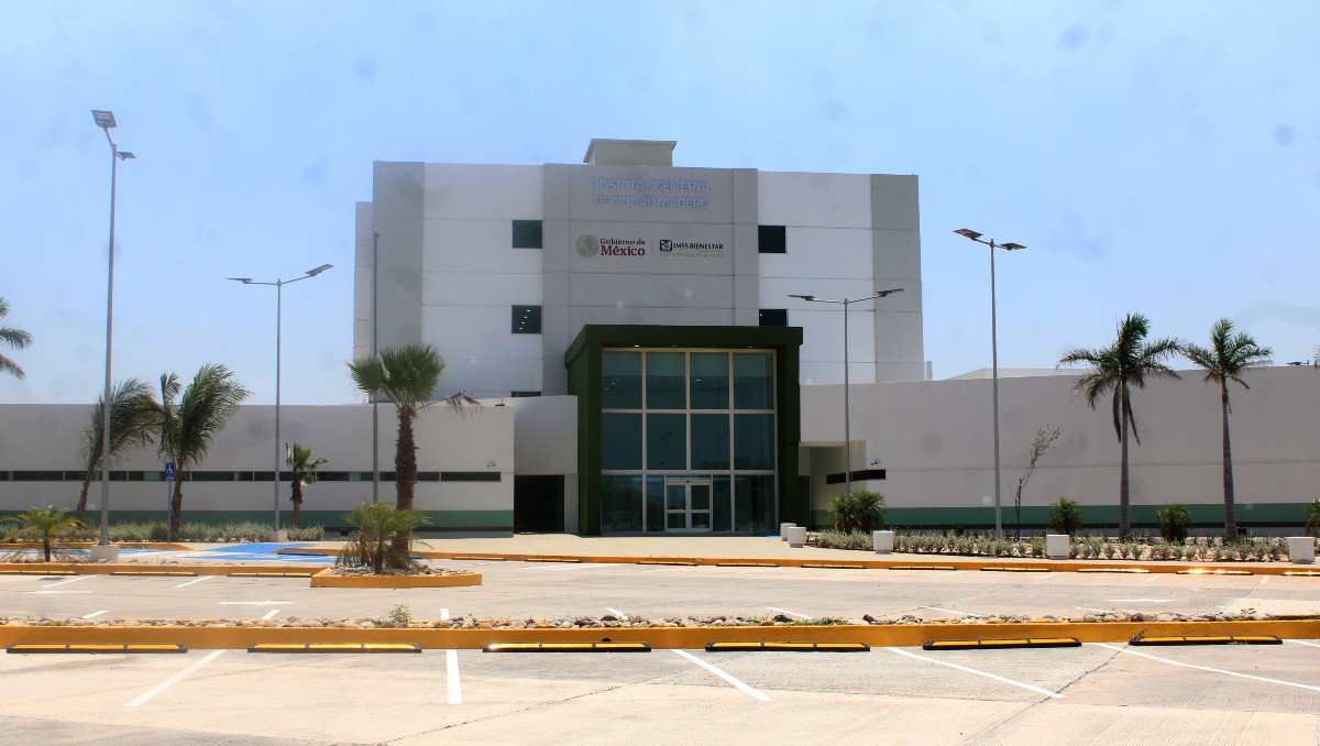 Hospital Civil de Ciudad Madero requiere alrededor de 300 trabajadores antes de su inauguración. (Yazmín Sánchez)